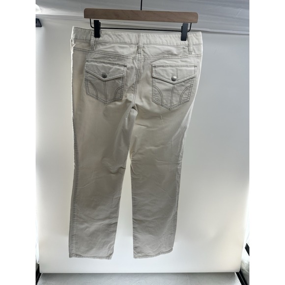 Loft Women's‎ White Slim Boot Jeans Size 8 - Picture 2 of 11